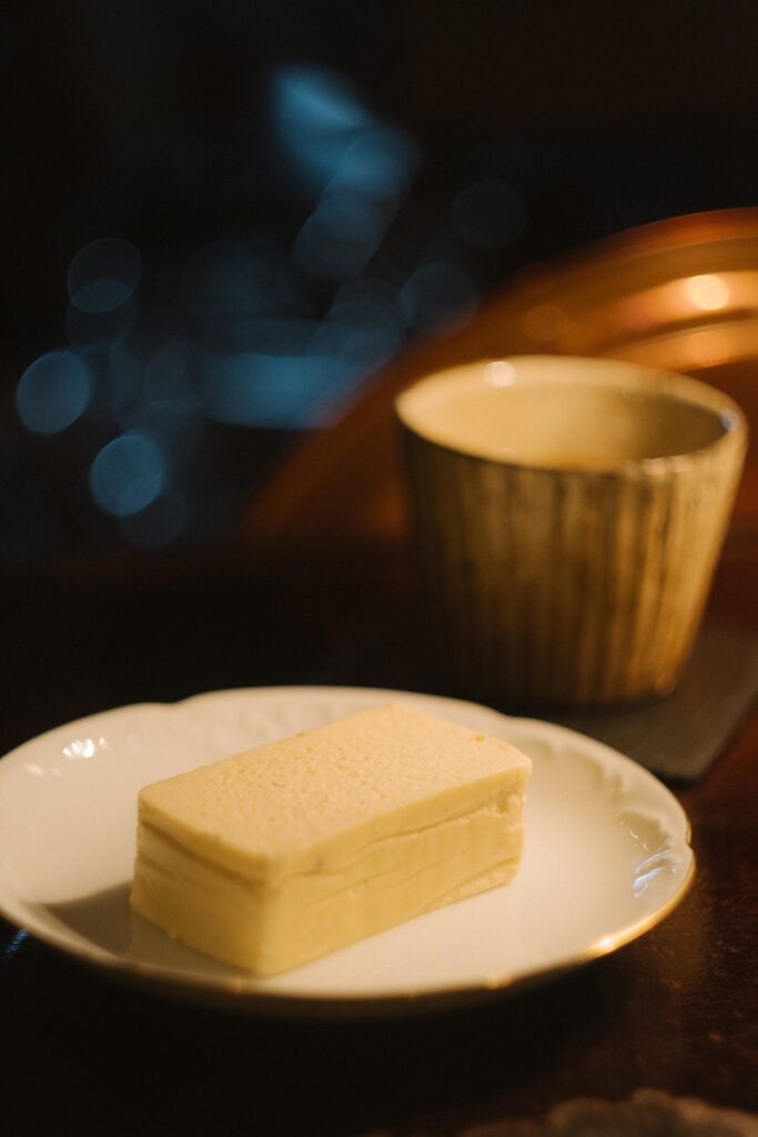井尻珈琲焙煎所　チーズケーキ